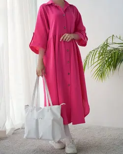 پیراهن بلند توسکا کد 3075