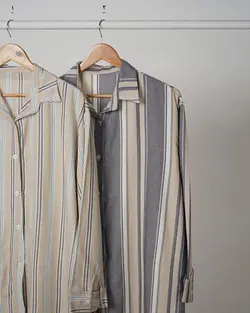 شومیز مانتویی راه راه اریکا کد 3244