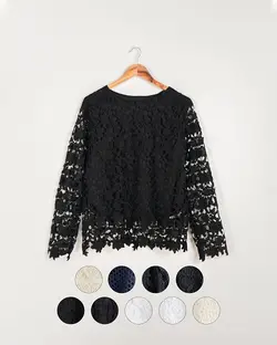 بلوز گیپور فرشته کد 3660