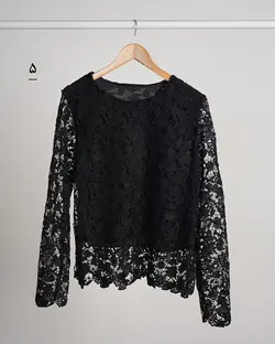 بلوز گیپور فرشته کد 3660