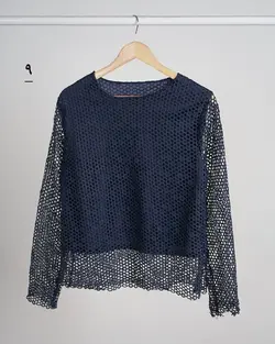 بلوز گیپور فرشته کد 3660