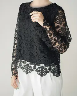 بلوز گیپور فرشته کد 3660