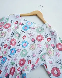 ساحلی طرحدار نرگس 2 کد 3701