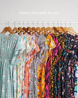 سارافون آستین بندی رز کد 3820