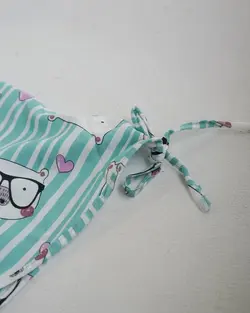 سارافون آستین بندی رز کد 3820