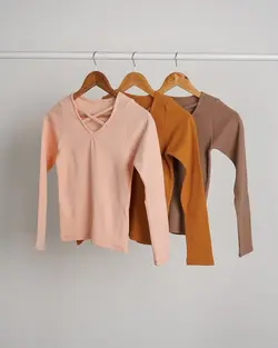 بلوز یقه ضربدری فردخت 2 کد 3810