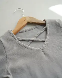 بلوز یقه ضربدری فردخت 2 کد 3810