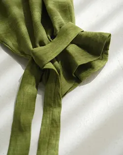 پیراهن آستین عروسکی ماهورا کد 4013