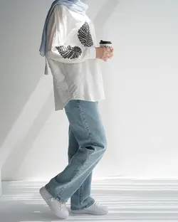 شومیز پولک دوزی برگی کد 4210