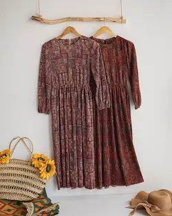 پیراهن پلیسه دلوان کد 4645