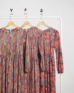 پیراهن پلیسه دلوان کد 4645