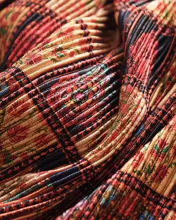 پیراهن پلیسه دلوان کد 4645