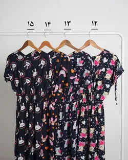 سارافون آستین بندی رز 3 کد 4655