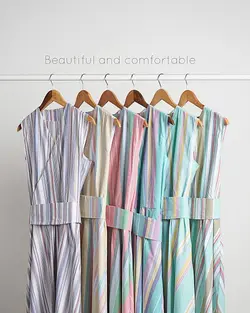 سارافون راه راه پاستیلی کد 4813