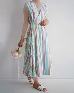 سارافون راه راه پاستیلی کد 4813