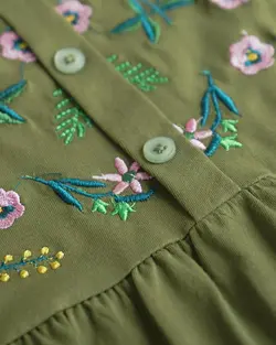 بلوز گلدوزی شیوا کد 4803