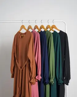 پیراهن بلند باران کد 5010