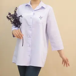 4202- شومیز جیب گلدوزی هلنا