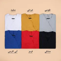 3894-پیراهن خالخالی نخی (2)