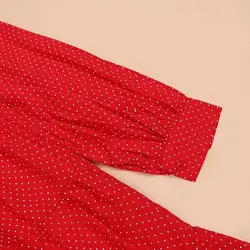 3894-پیراهن خالخالی نخی (2)