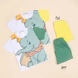 4240-ست تیشرت شلوارک فیل (کودک)