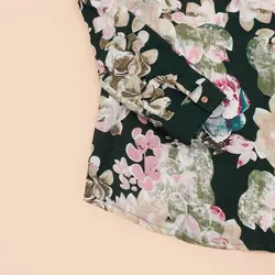 4226-شومیز نخی گلدار