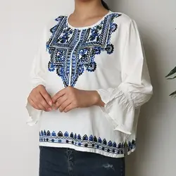 4318-بلوز گلدوزی تارا