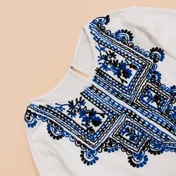 4318-بلوز گلدوزی تارا