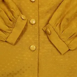 4356-شومیز آستین پفی هیبا