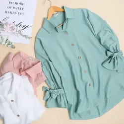 4364- شومیز آستین بندی ساغر