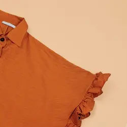 4405- شومیز چین دار آرام