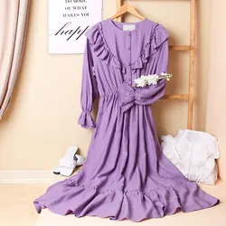 4438-پیراهن بلند ویلنا