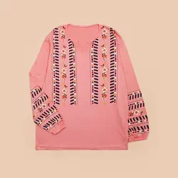 4429-بلوز چاپی فرنیان