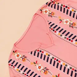 4429-بلوز چاپی فرنیان