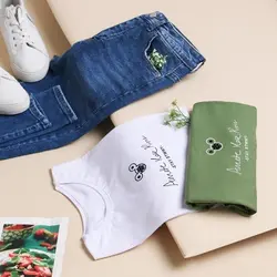 4459-تیشرت کراپ STAY STWWY