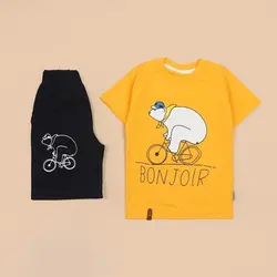 4514-ست تیشرت شلوارک BONJOIR (کودک)