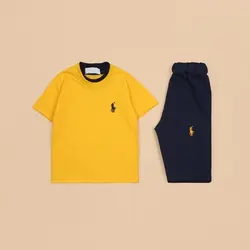 4520-ست تیشرت شلوارک POLO (کودک)