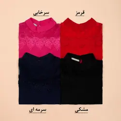 4554-شومیز توپی نوژان