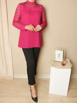 4554-شومیز توپی نوژان