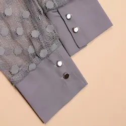 4554-شومیز توپی نوژان