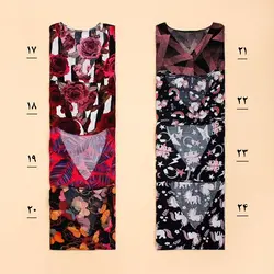 4570- بلوز پایین گره طرحدار