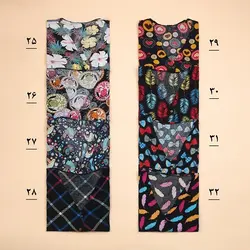 4570- بلوز پایین گره طرحدار