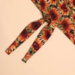 4570- بلوز پایین گره طرحدار