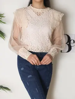 4708- شومیز گیپوری لیسا