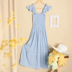 4734-پیراهن ساحلی مانلی