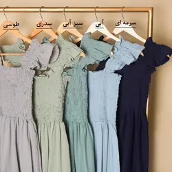 4734-پیراهن ساحلی مانلی