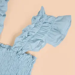 4734-پیراهن ساحلی مانلی