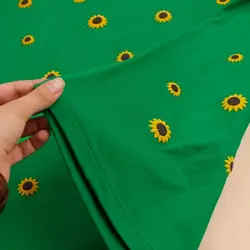 4761-تیشرت لانگ آفتابگردان