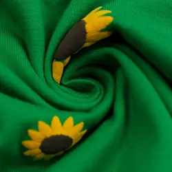 4761-تیشرت لانگ آفتابگردان