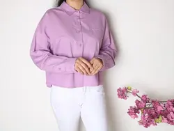 4809-شومیز نیلی